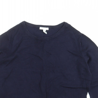 Womens UK Size M H&M Blue Pullover Jumper