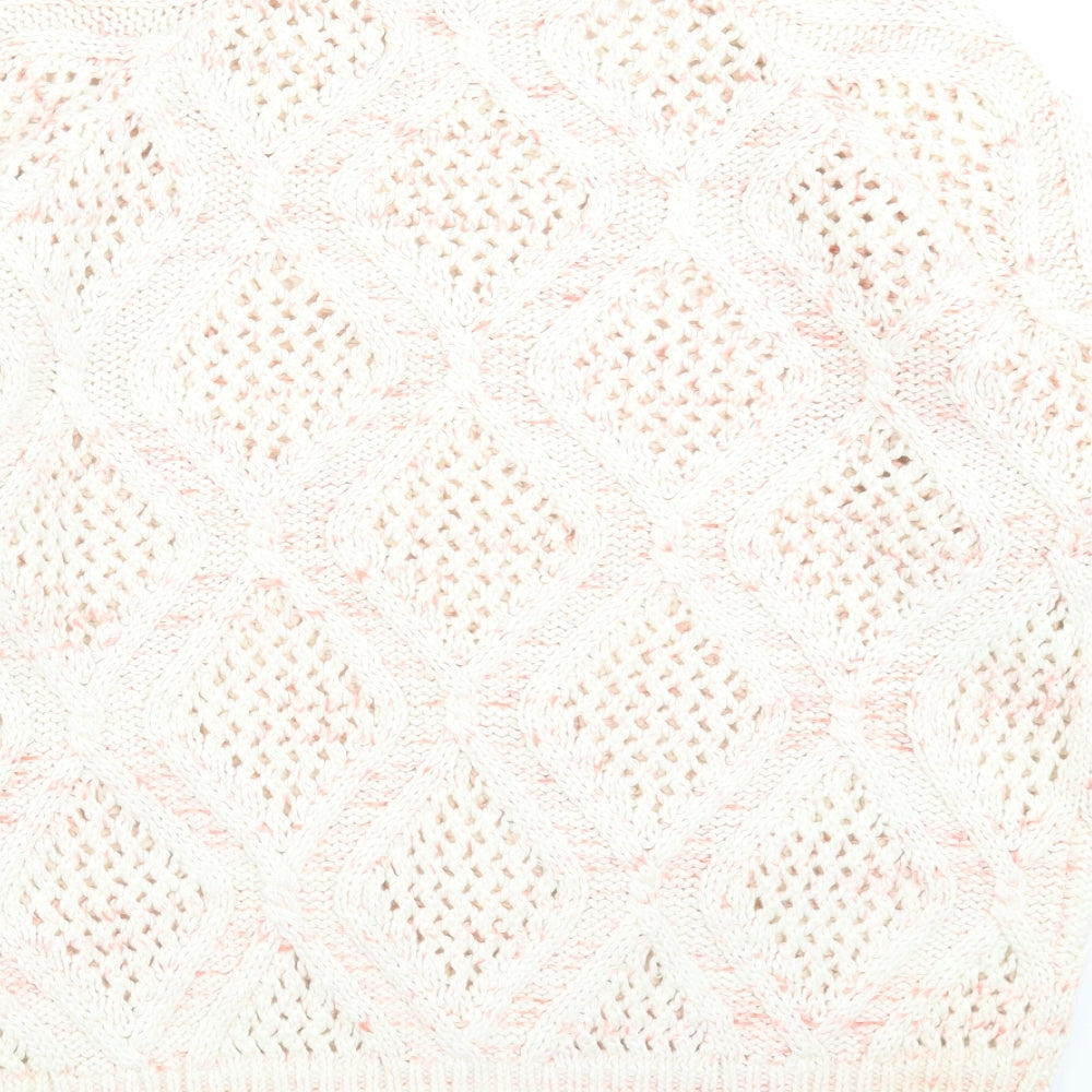 Womens UK Size 12 Marks and Spencer Ivory Pullover Jumper