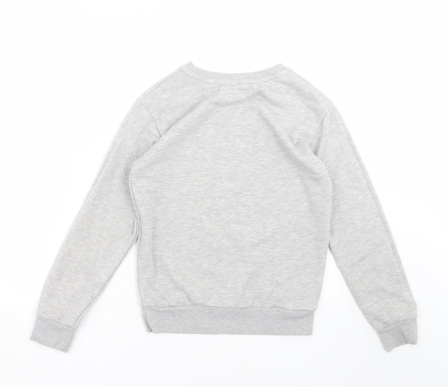 Primark Girls Grey   Pullover Sweatshirt Size 11-12 Years  - To Do List: Nothing