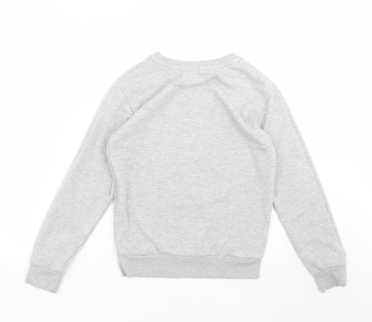 Primark Girls Grey   Pullover Sweatshirt Size 11-12 Years  - To Do List: Nothing