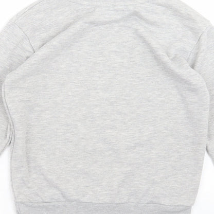 Primark Girls Grey   Pullover Sweatshirt Size 11-12 Years  - To Do List: Nothing