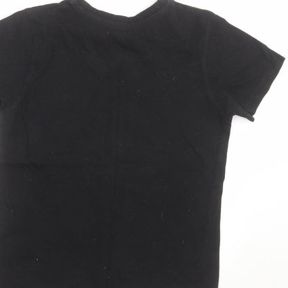 Primark Boys Black   Basic T-Shirt Size 7-8 Years  - Bronx New York