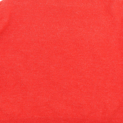 Womens UK Size L H&M Red Pullover Jumper