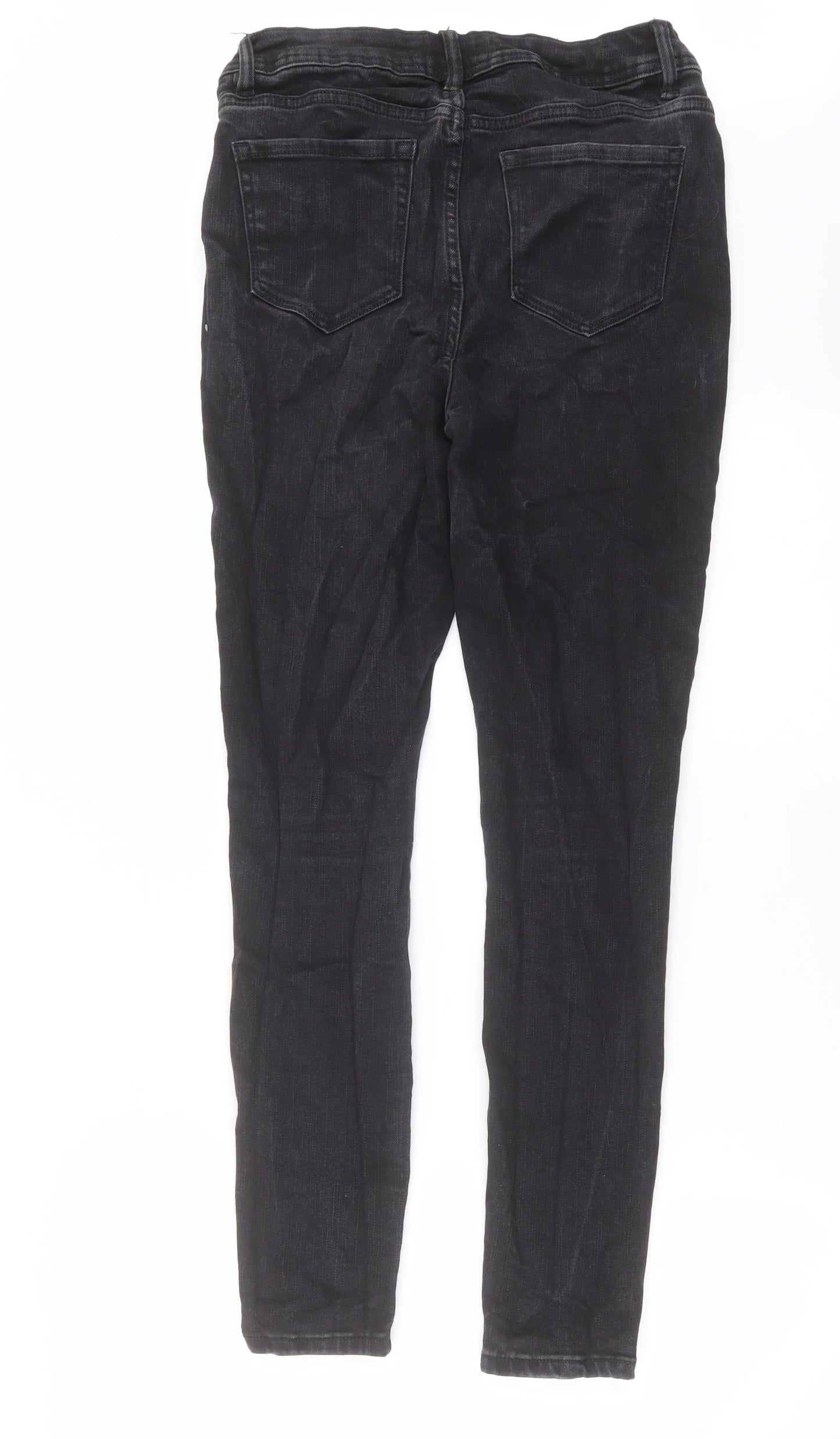 George Womens Grey  Denim Skinny Jeans Size 14 L29 in