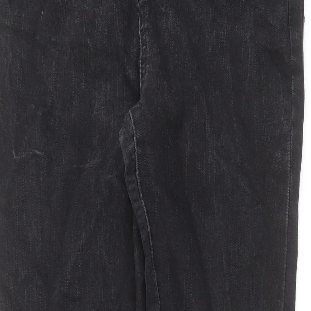 George Womens Grey  Denim Skinny Jeans Size 14 L29 in