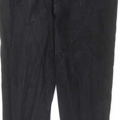 George Womens Grey  Denim Skinny Jeans Size 14 L29 in