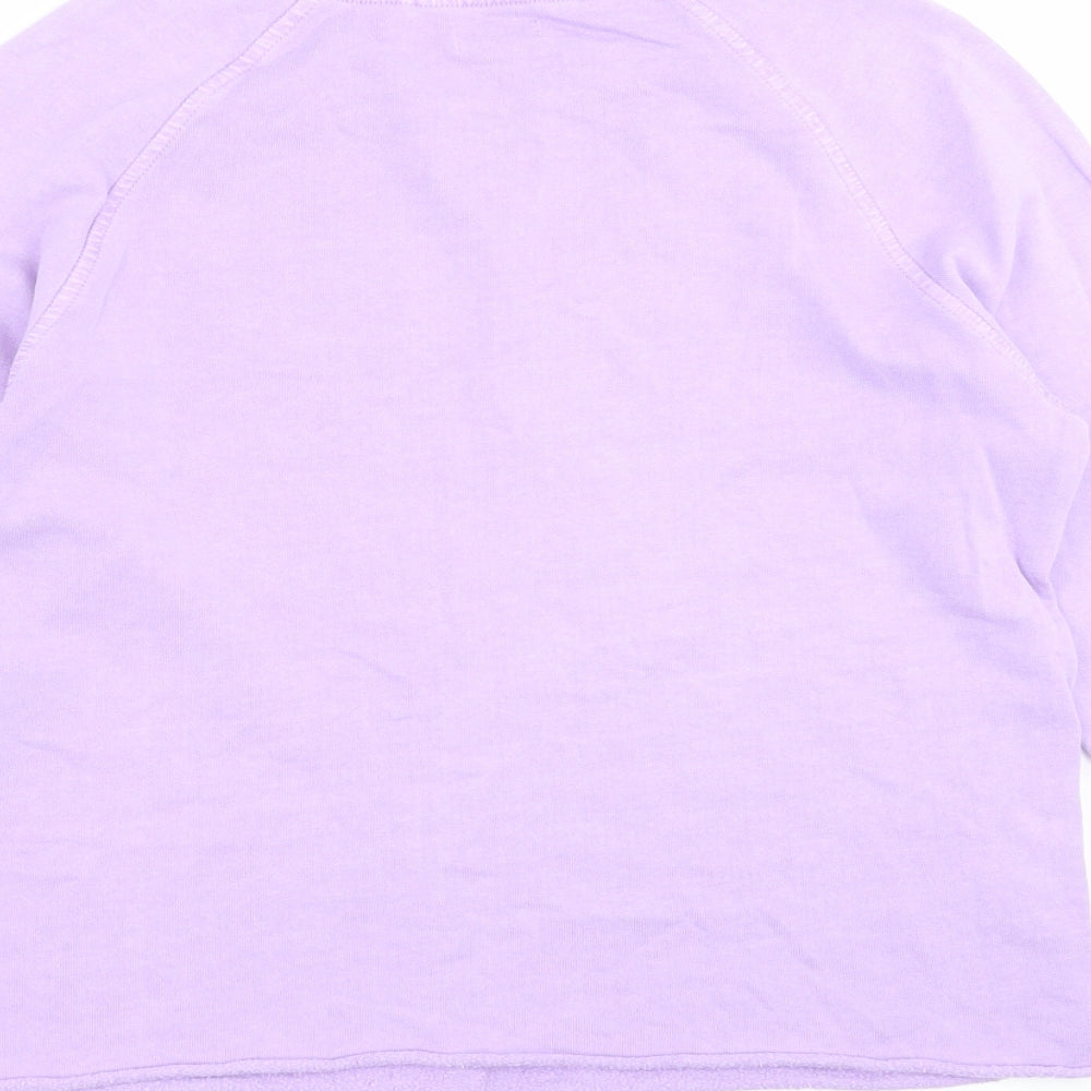 NEXT Girls Purple   Pullover Sweatshirt Size 11 Years  - unicorn