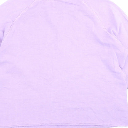NEXT Girls Purple   Pullover Sweatshirt Size 11 Years  - unicorn