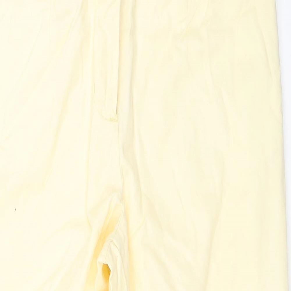 Womens UK Size 12 Best basics Regular Fit  White Trousers