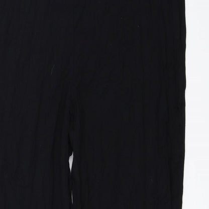 Womens UK Size 16 Marks and Spencer Regular Fit  Black Trousers