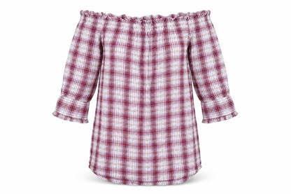New Look Womens Red Check  Mini  Size 10