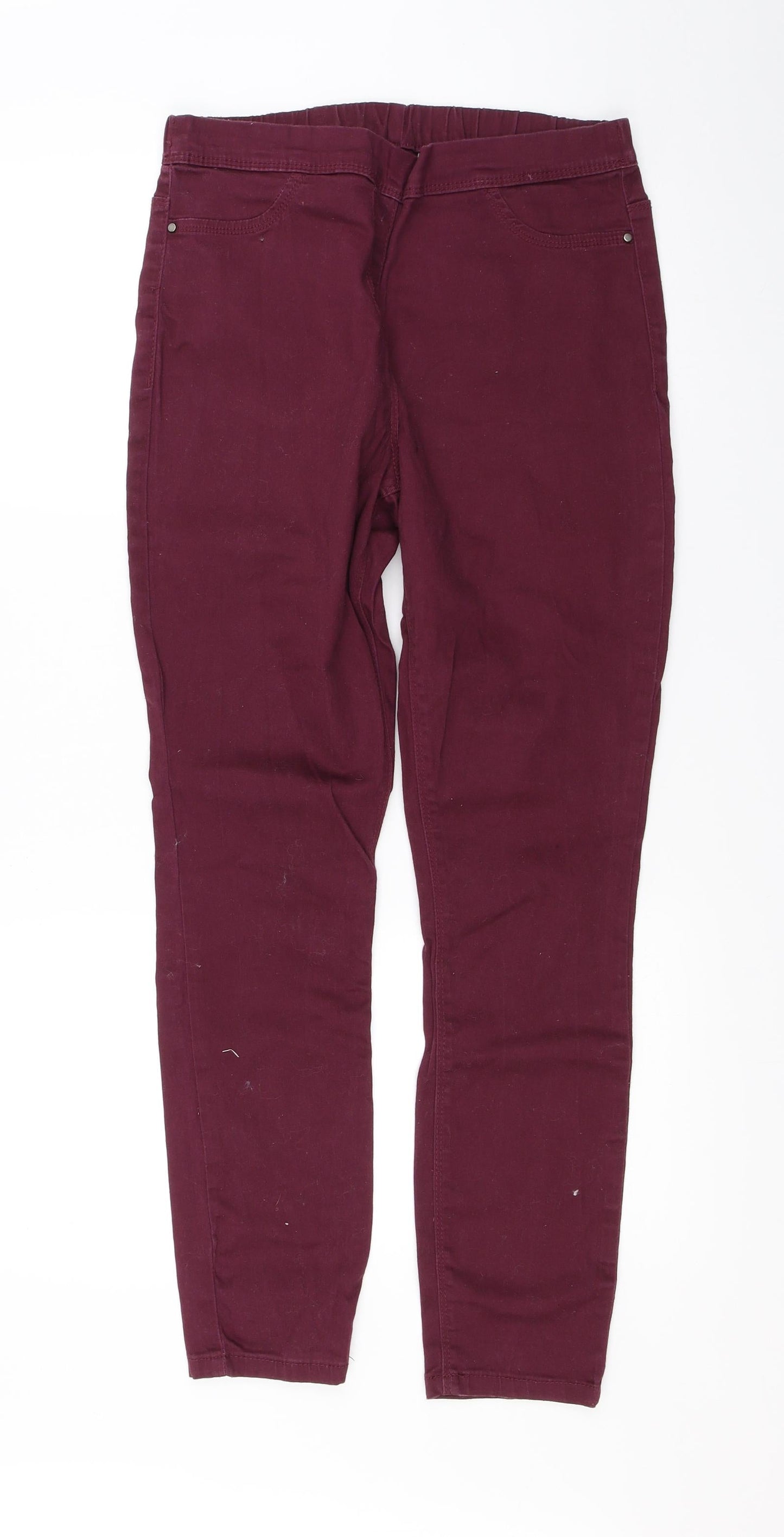 George Womens Purple   Jegging Jeans Size 10 L27.5 in