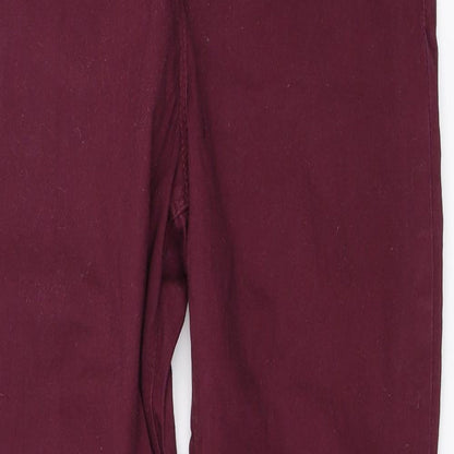 George Womens Purple   Jegging Jeans Size 10 L27.5 in