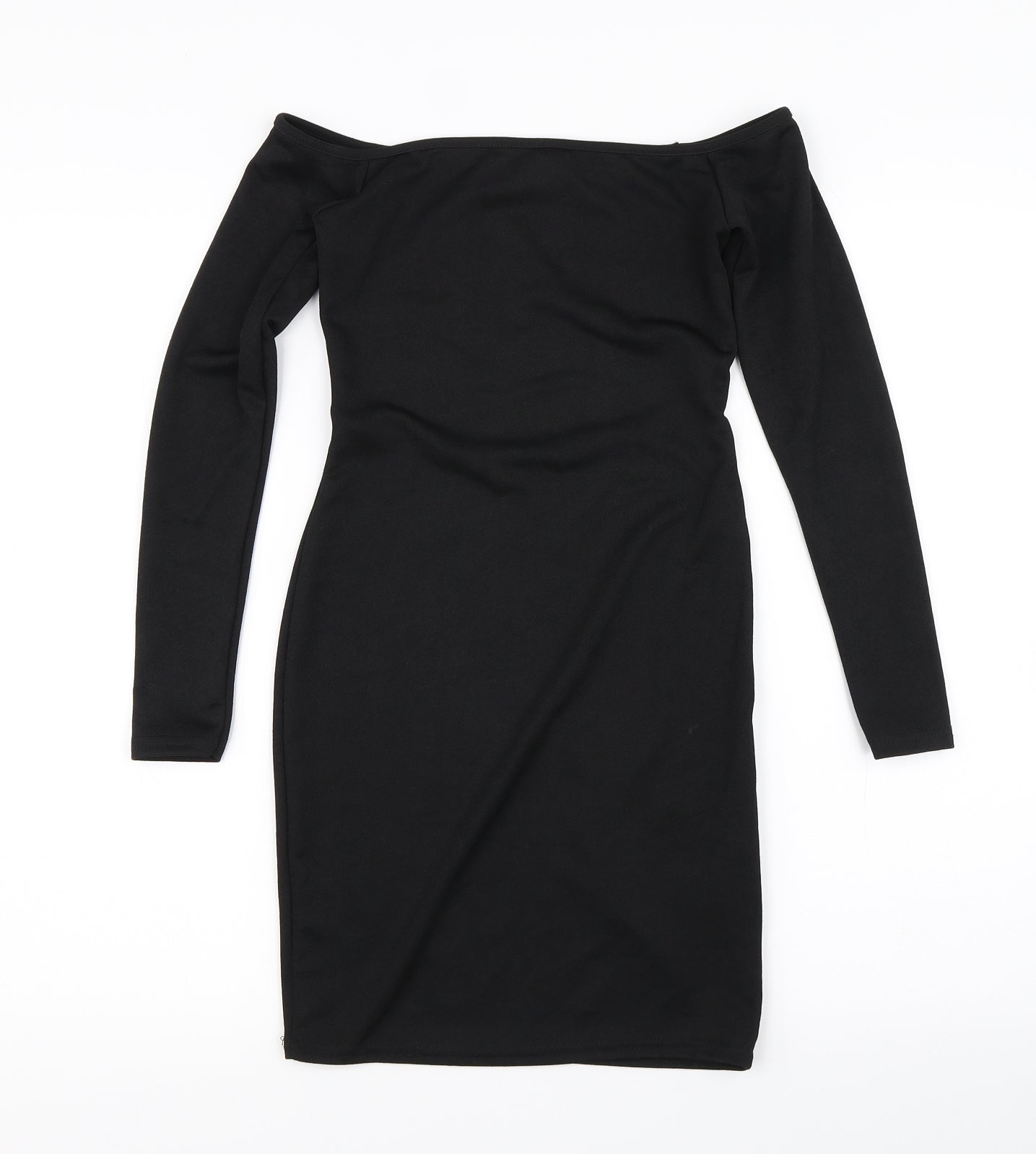 PRETTYLITTLETHING Womens Black   Bodycon  Size 8