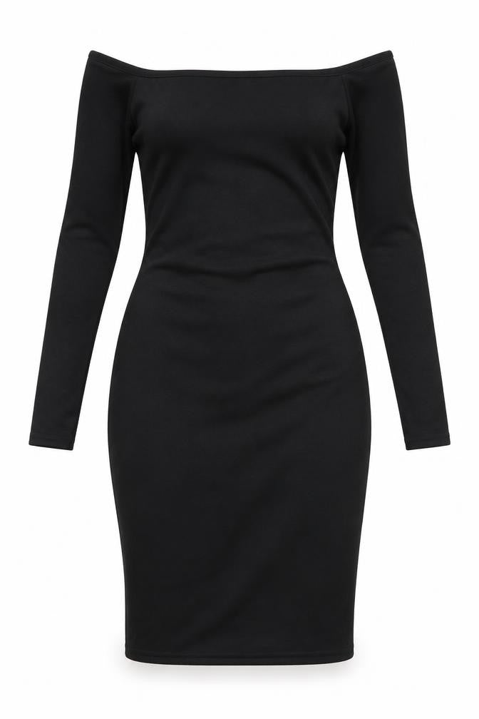 PRETTYLITTLETHING Womens Black   Bodycon  Size 8