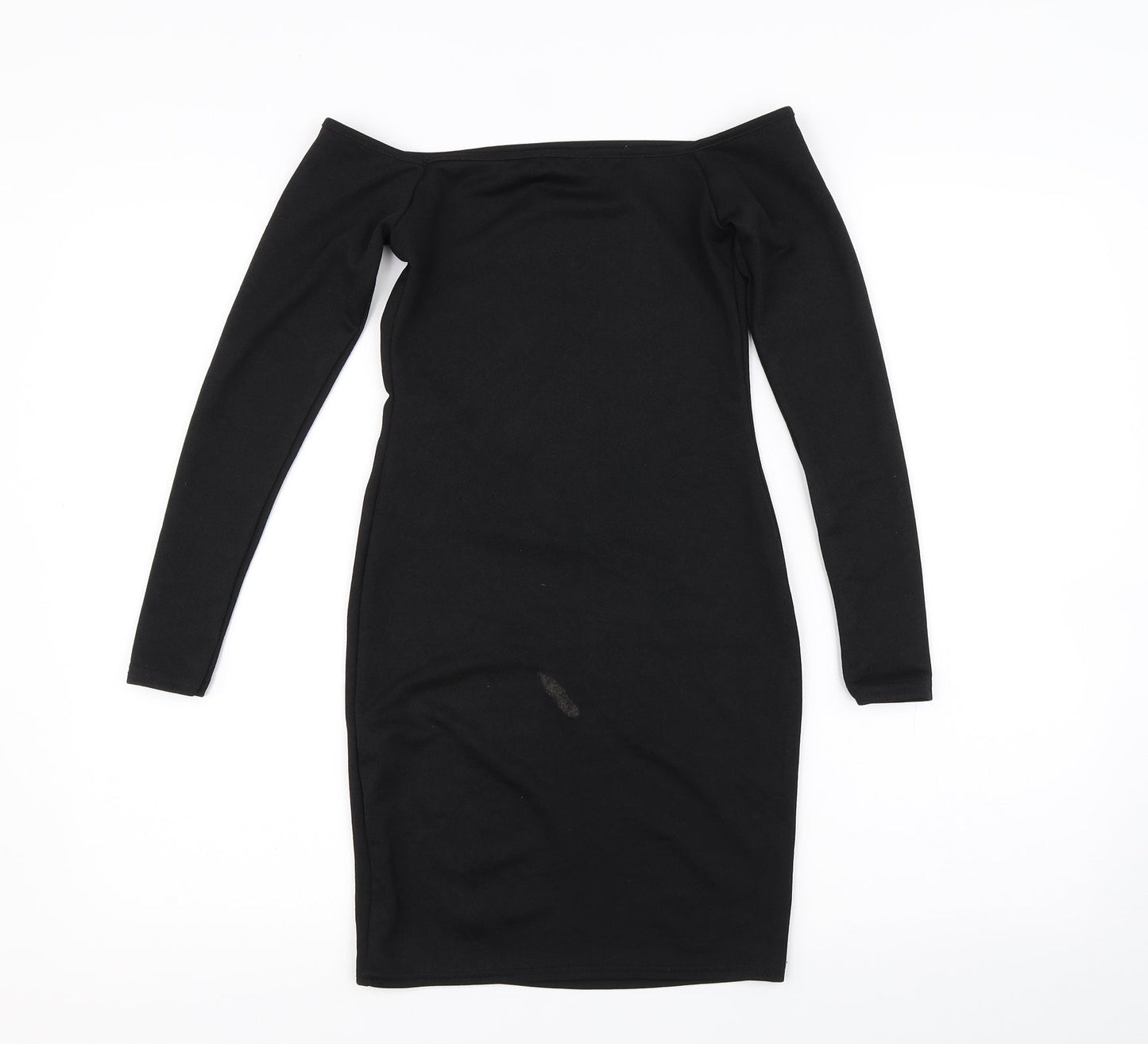 PRETTYLITTLETHING Womens Black   Bodycon  Size 8