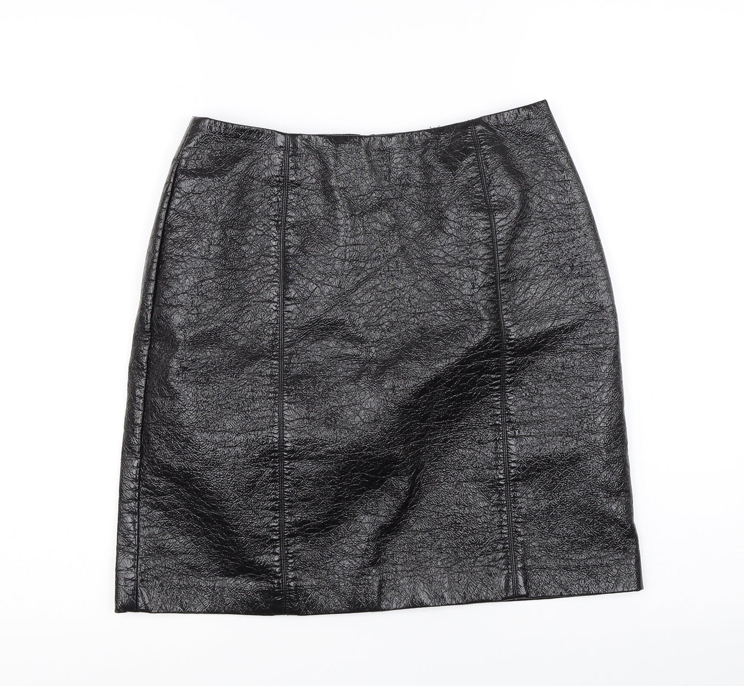 H&M Womens Black   Mini Skirt Size 8