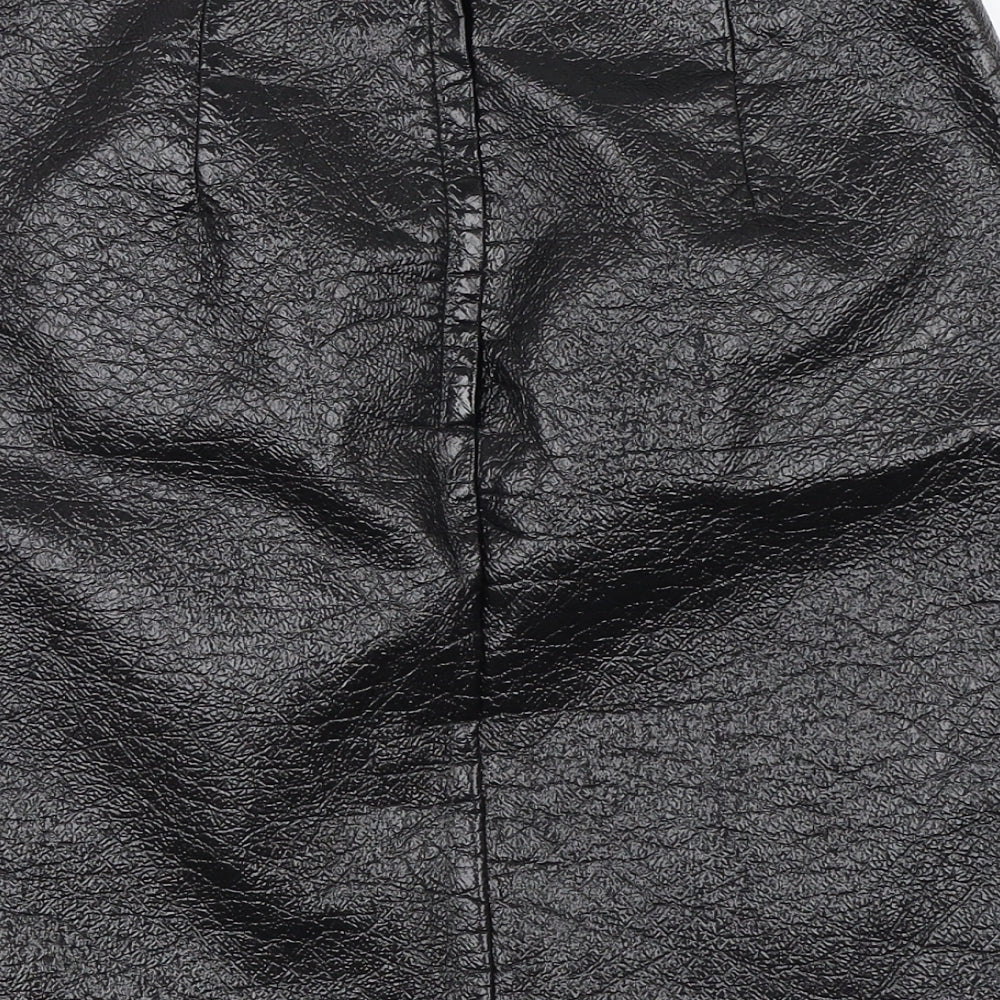 H&M Womens Black   Mini Skirt Size 8