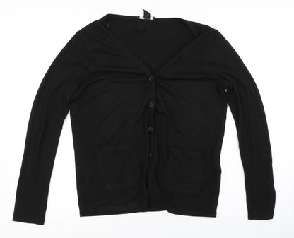 New Look Girls Black   Cardigan Jumper Size 12 Years