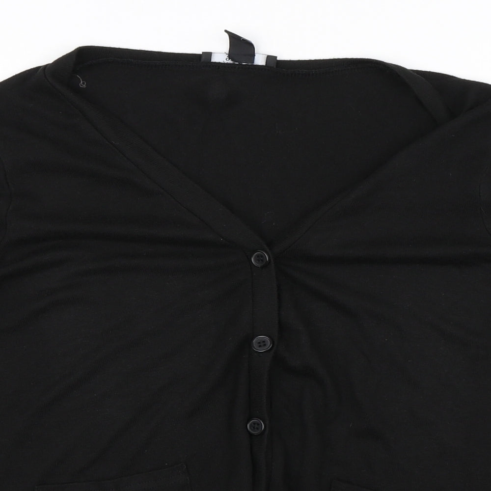 New Look Girls Black   Cardigan Jumper Size 12 Years