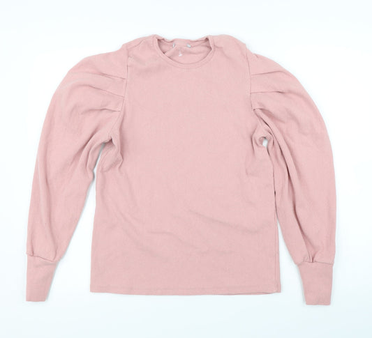 Womens UK Size 14 Matalan Pink Pullover Jumper