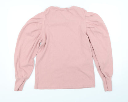 Womens UK Size 14 Matalan Pink Pullover Jumper