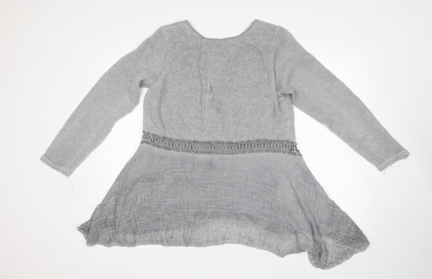 Klass Womens Grey   Pullover Jumper Size M