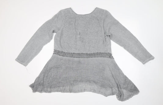 Klass Womens Grey   Pullover Jumper Size M