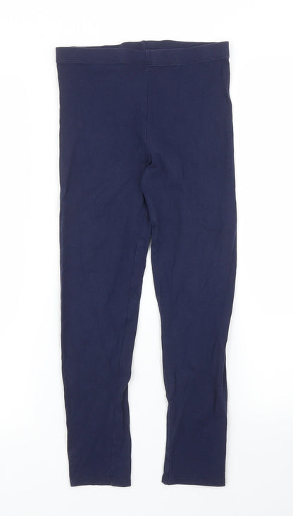 George Girls Blue   Carrot Trousers Size 9 Months