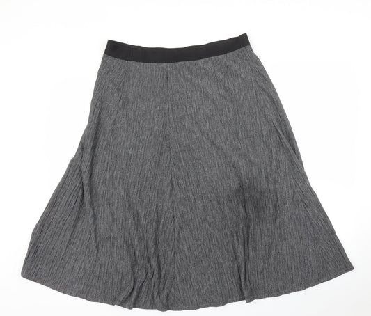 Gerry Weber Womens Grey   A-Line Skirt Size 14
