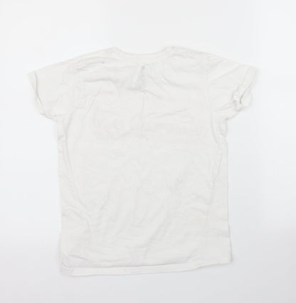 LCF Boys White   Basic T-Shirt Size 9 Years  - LIVERPOOL FC