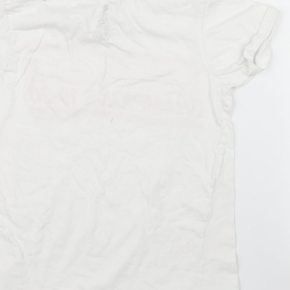 LCF Boys White   Basic T-Shirt Size 9 Years  - LIVERPOOL FC