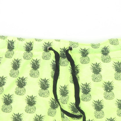 Primark Womens Green   Cut-Off Shorts Size 6