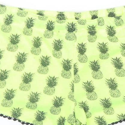 Primark Womens Green   Cut-Off Shorts Size 6