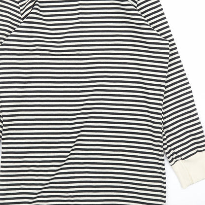 Select Womens White Striped  Tunic Jumper Size 12