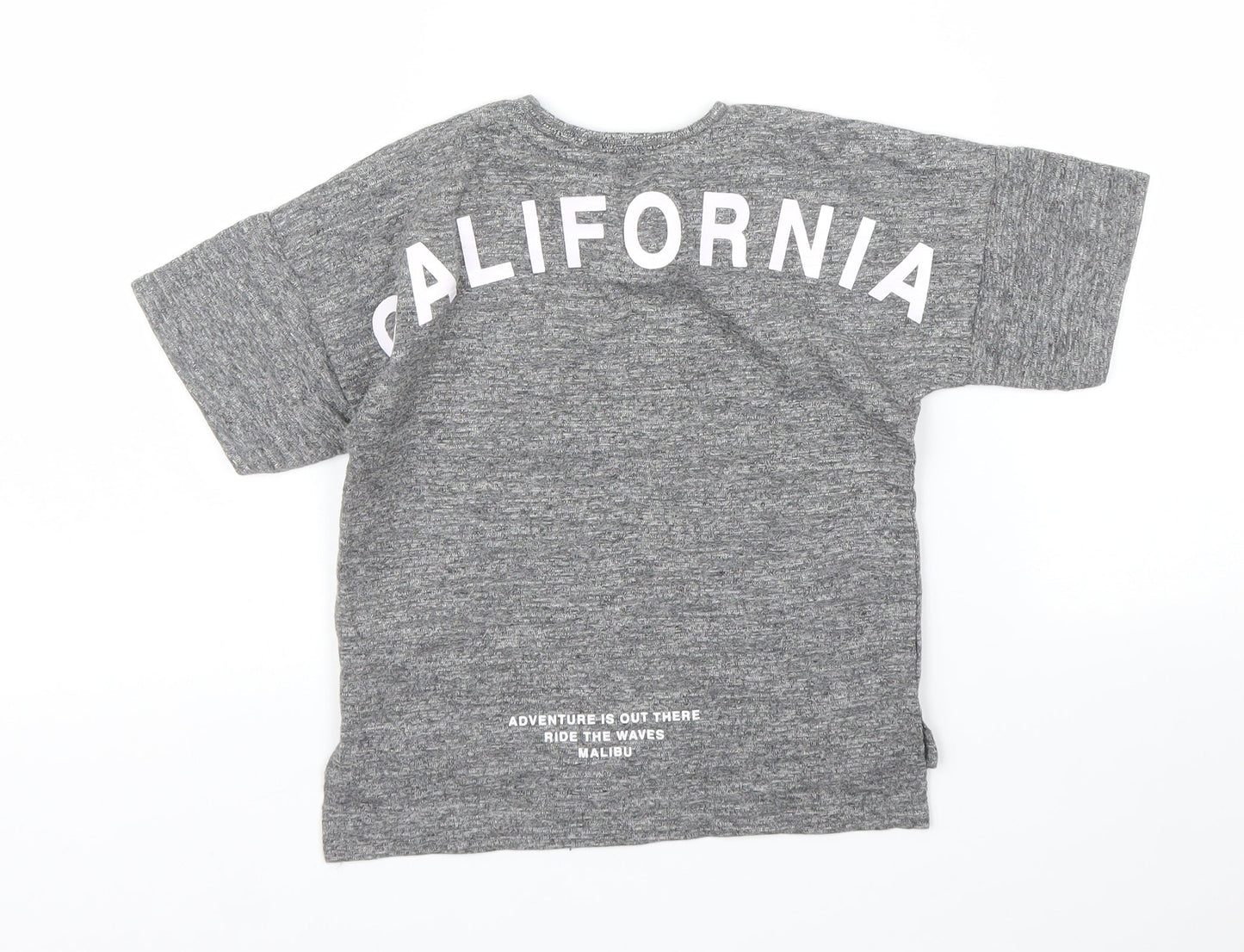 Primark Boys Grey   Basic T-Shirt Size 2 Years