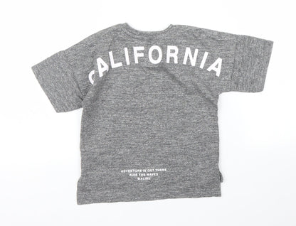 Primark Boys Grey   Basic T-Shirt Size 2 Years