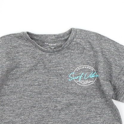 Primark Boys Grey   Basic T-Shirt Size 2 Years