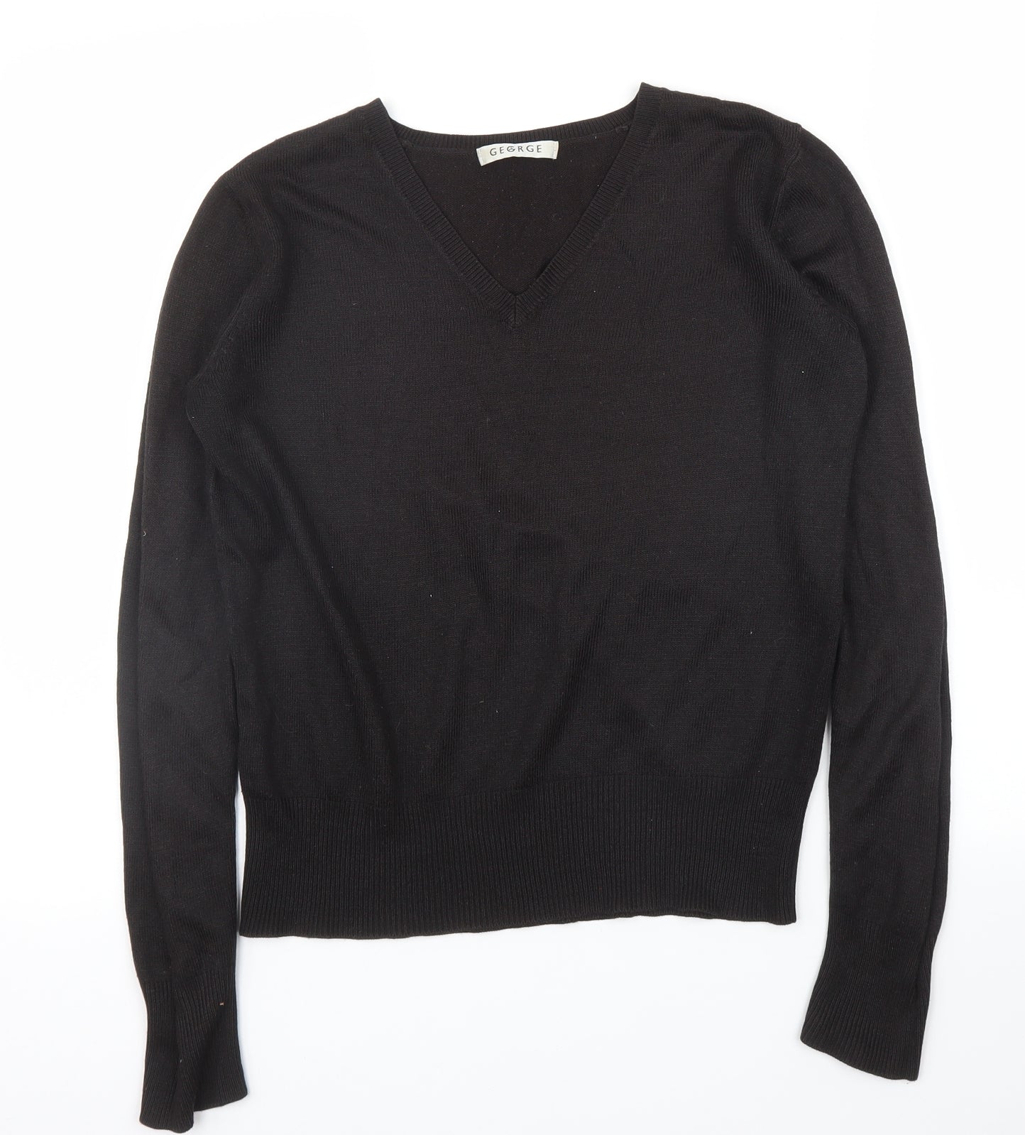 George Womens Black   Pullover Jumper Size 12