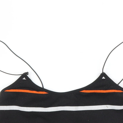 Primark Womens Black Striped  Camisole Tank Size XS  - Cropped