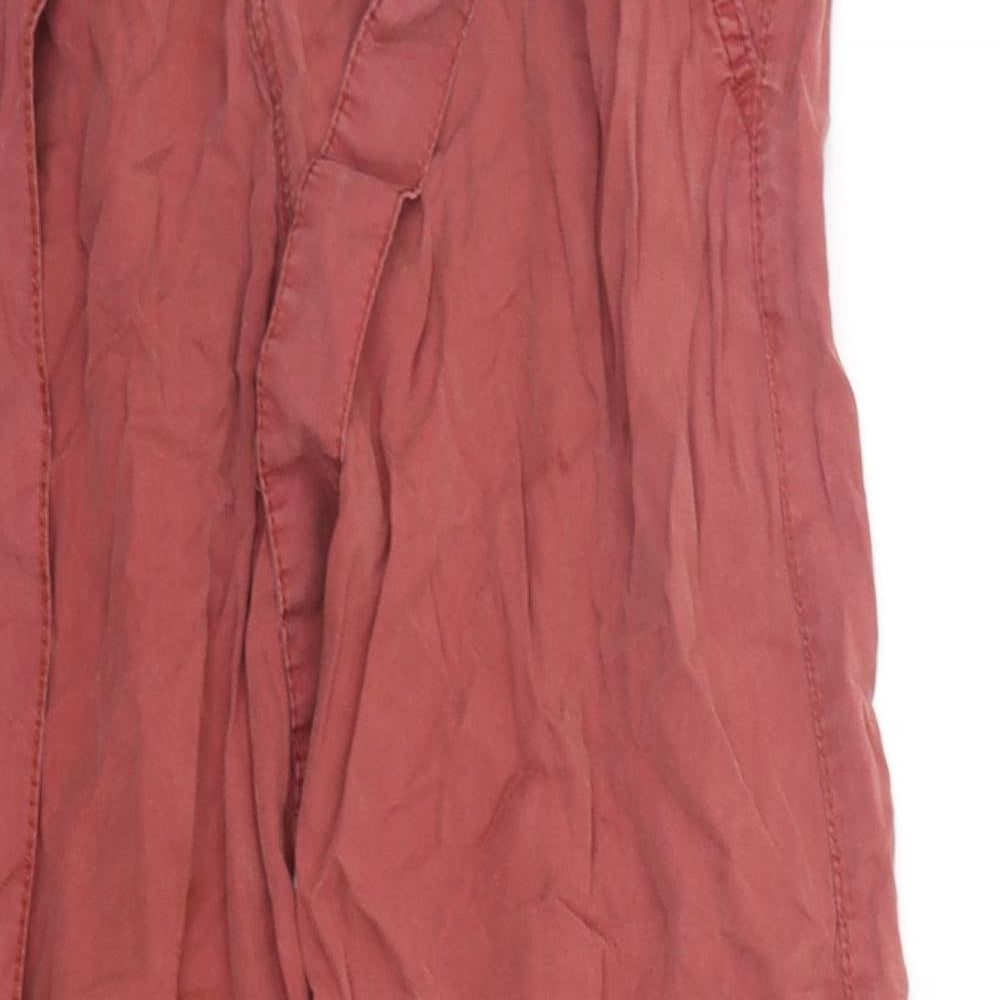 Primark Womens Red   Trousers  Size 8 L25 in