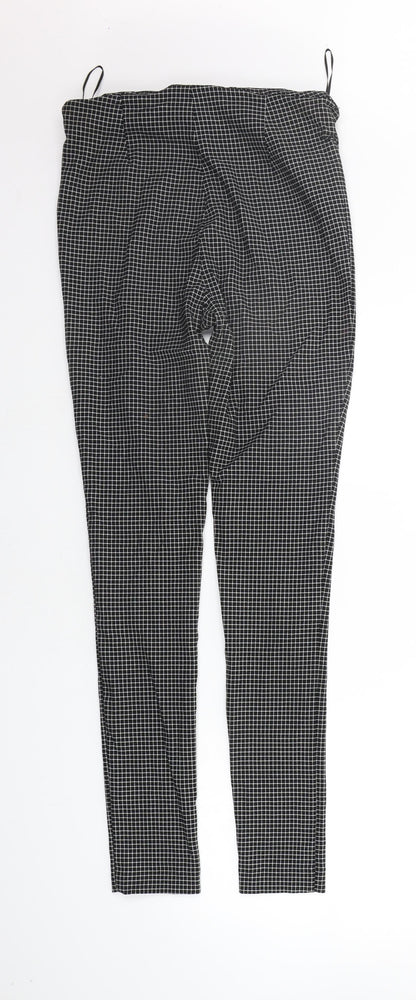 Womens UK Size 10 New Look Regular Fit  Black Trousers