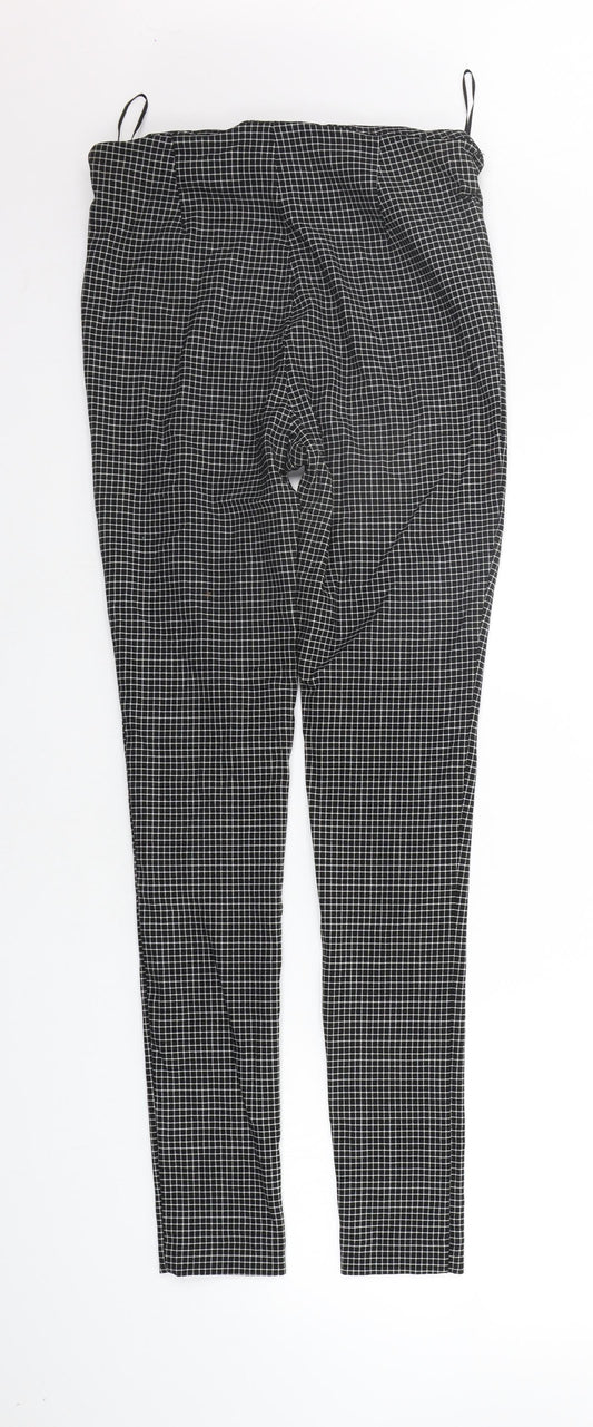 Womens UK Size 10 New Look Regular Fit  Black Trousers