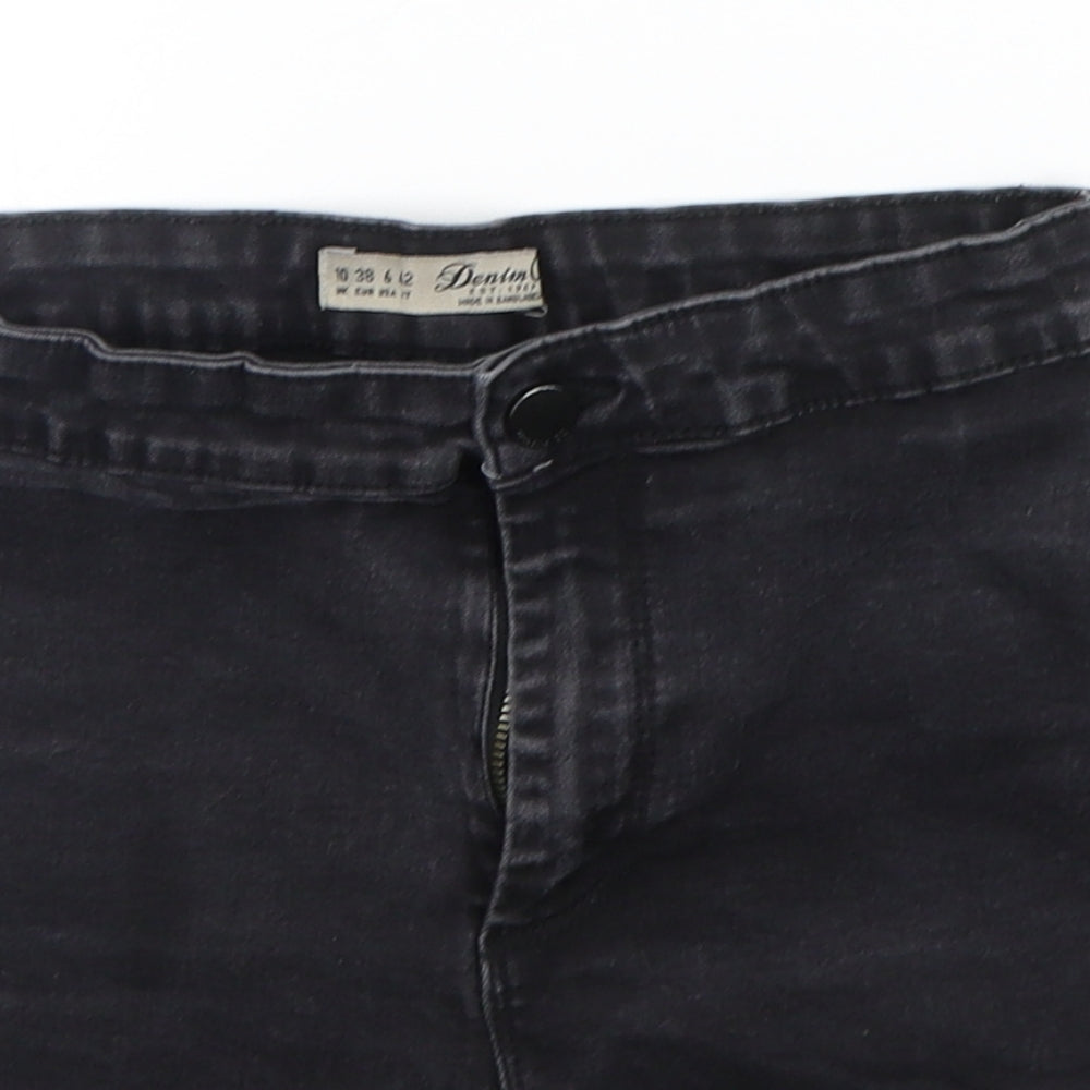 Denim CO Womens Grey   Cut-Off Shorts Size 10