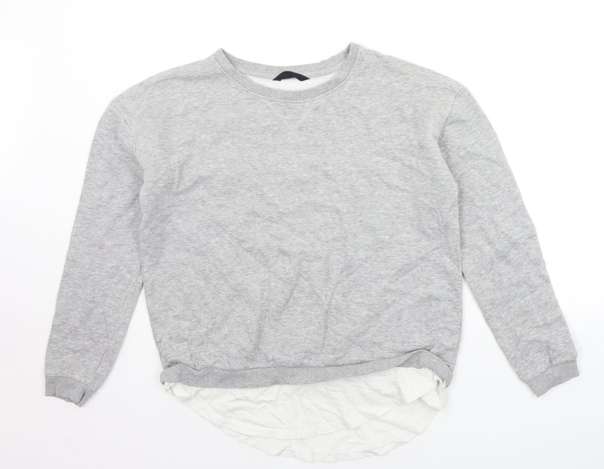 Additional front view of Jay Jays women’s grey jumper, size S