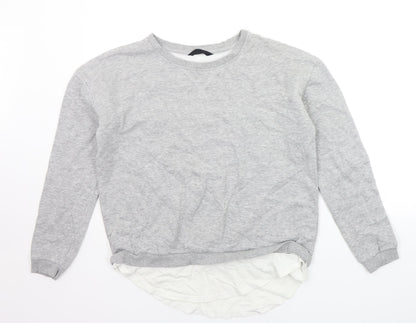 Additional front view of Jay Jays women’s grey jumper, size S