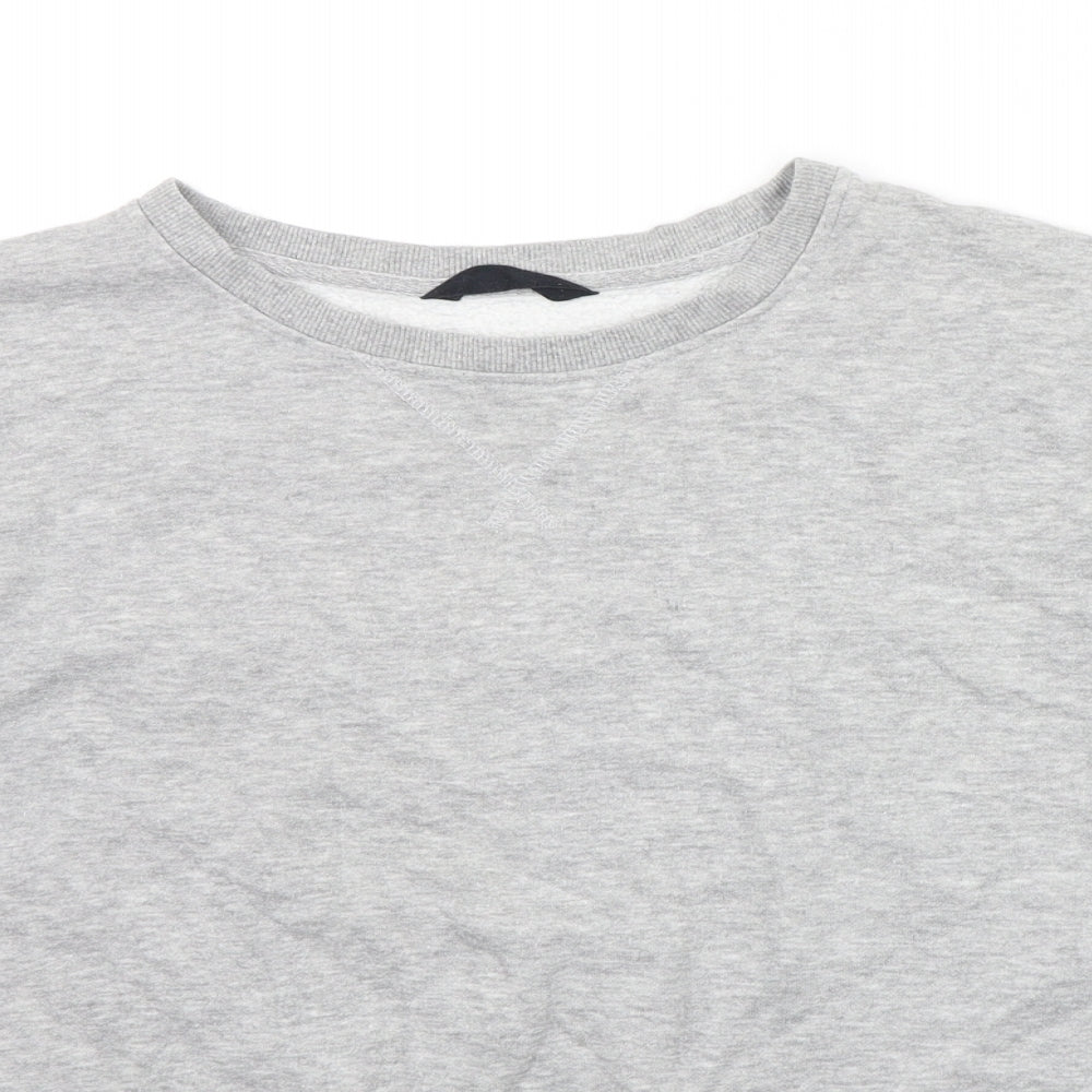 Close-up detail of Jay Jays women’s grey jumper, size S