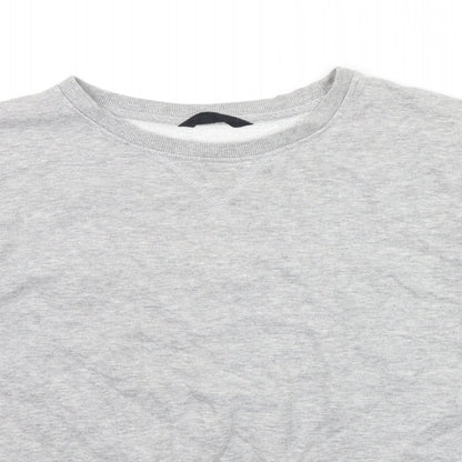 Close-up detail of Jay Jays women’s grey jumper, size S