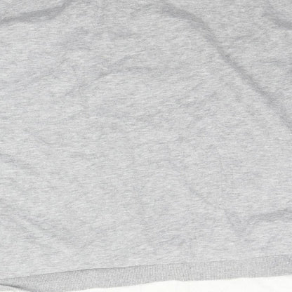 Brand and care label for Jay Jays women’s grey jumper, size S