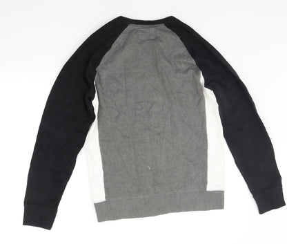 Womens UK Size S express Grey Pullover Jumper